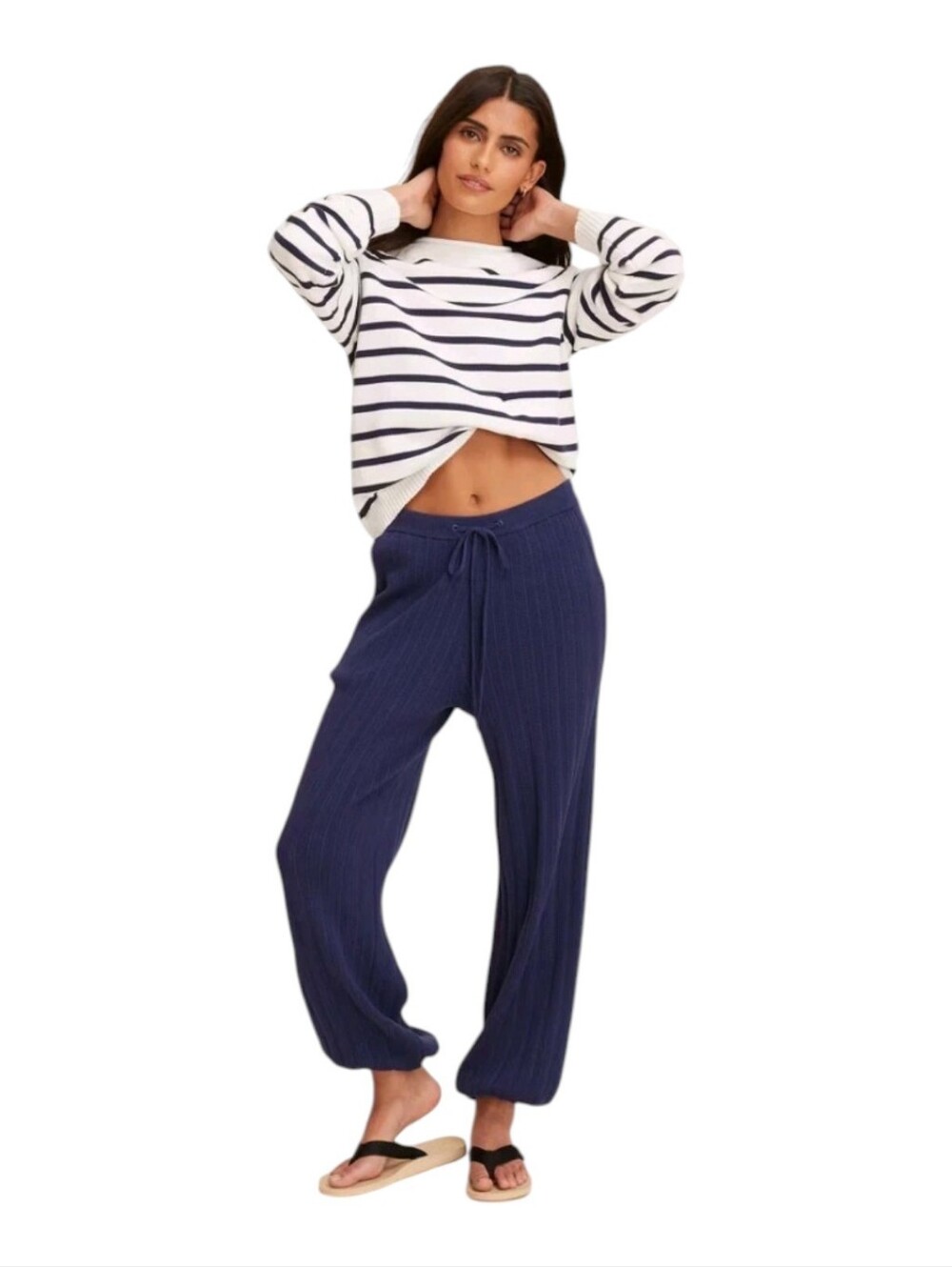 Parke Sweater Pants Navy Blue S